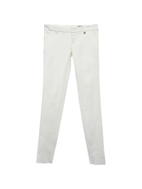 Gucci Pre-Owned low-rise tailored trousers White 1307335