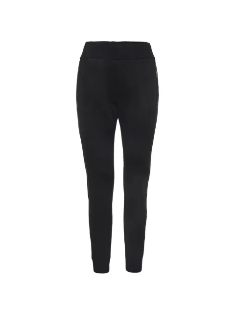 Fendi Pre-Owned logo-stripe track pants Black 1327619