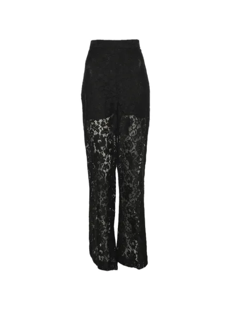 ZIMMERMANN lace palazzo pants Black 1313485