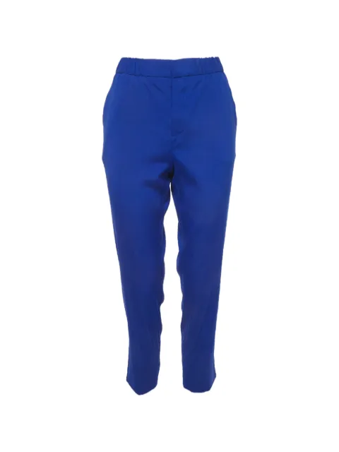 Roberto Cavalli Vintage elasticated-waisted slim-fit trousers Blue 1294717