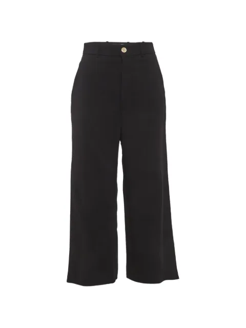 Gucci Pre-Owned wide-leg trousers Black 1290032