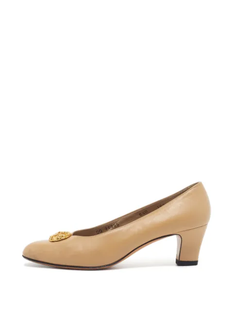 Ferragamo Pre-Owned leather pumps Neutrals 1326968