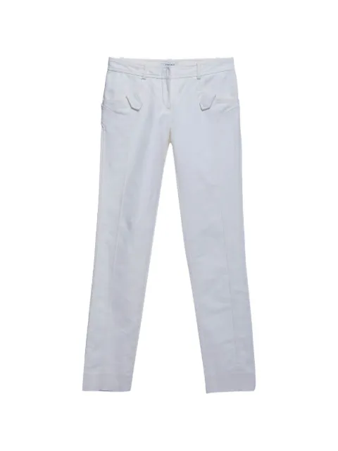 Versace Pre-Owned straight-fit trousers White 1292177