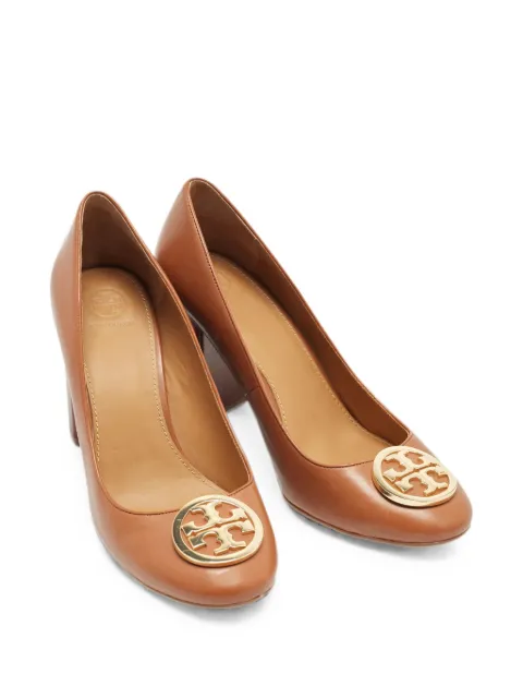 Tory Burch Leila block-heel pumps Brown 1359630