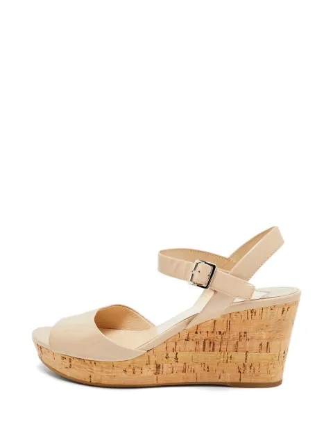 Prada Pre-Owned buckle-fastening sandals Neutrals 1275090
