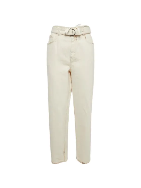 Brunello Cucinelli Vintage belted jeans Neutrals 1331926