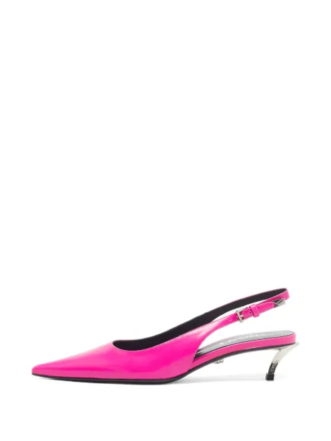 Versace Pre-Owned pointed-toe slingback pumps Pink 1328659