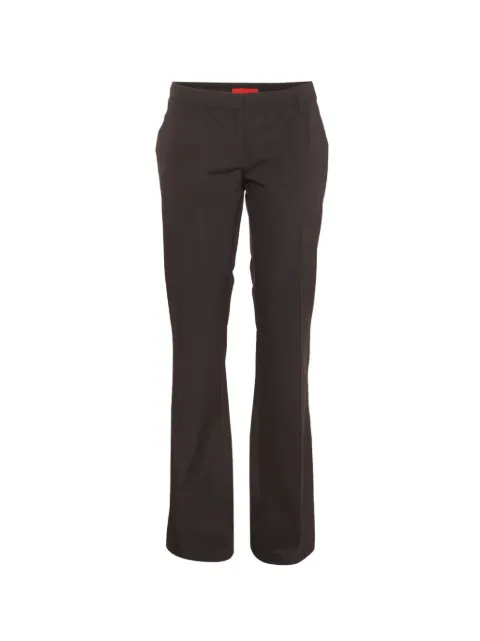 Prada Pre-Owned concealed-fastening tailored trousers Blue 1306947