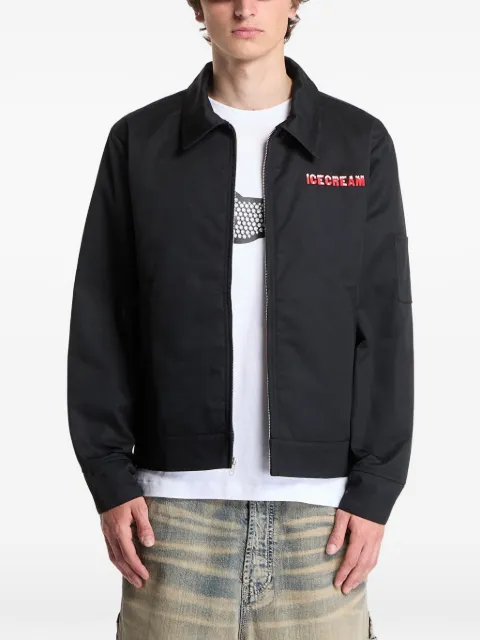 Billionaire Boys Club - Ice Cream Drippy quilted jacket Black ICOU26204BLACK