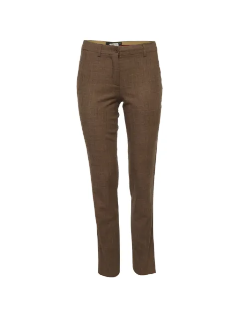 Etro Pre-Owned tailored trousers Brown 1312977