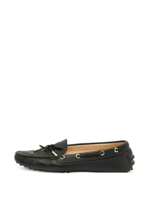 Tod's Vintage Gommino tie loafers Black 1342937