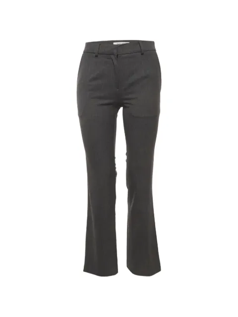 Valentino Garavani Pre-Owned straight-fit trousers Grey 1313378