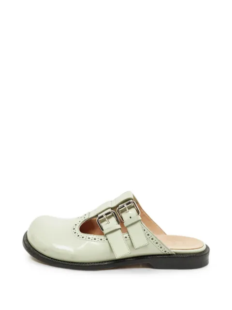 Loewe Pre-Owned Campo Mary Jane mules Green 1330981
