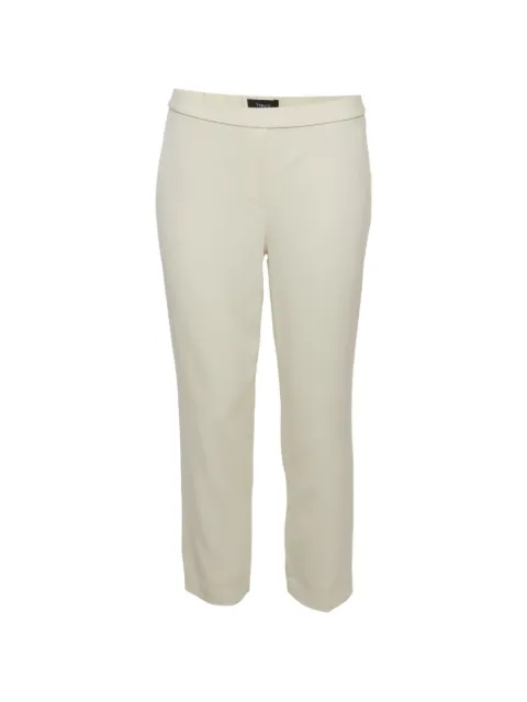 Theory textured crepe trousers Neutrals 1338428