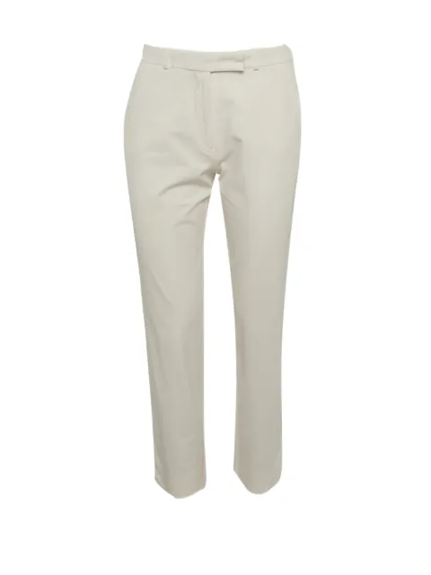 Etro Pre-Owned slim-fit trousers Neutrals 1308788