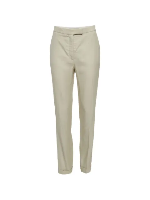 Stella McCartney Pre-Owned straight-leg trousers Neutrals 1311219