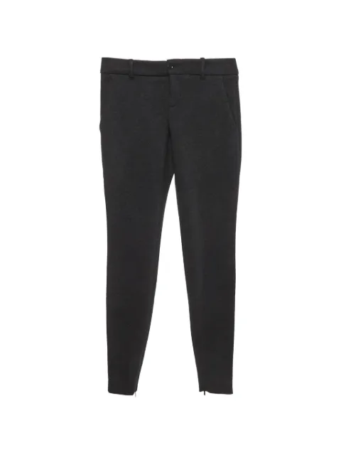 Gucci Pre-Owned straight-fit trousers Grey 1313423