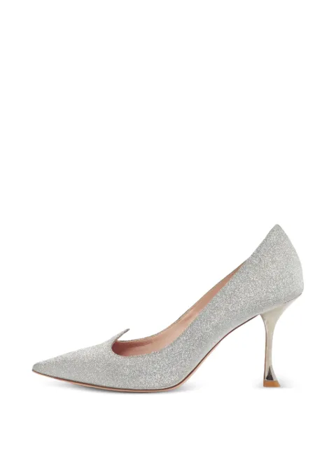 Roger Vivier Vintage I Love Vivier glitter pumps Silver 1288653