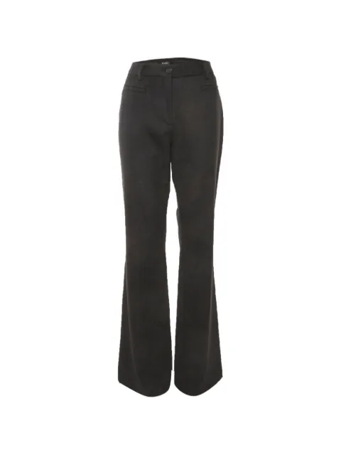D&G felt flared trousers Grey 1319112
