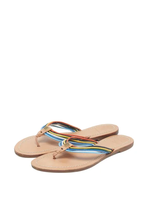 Tory Burch thong-strap flat sandals Neutrals 1316020