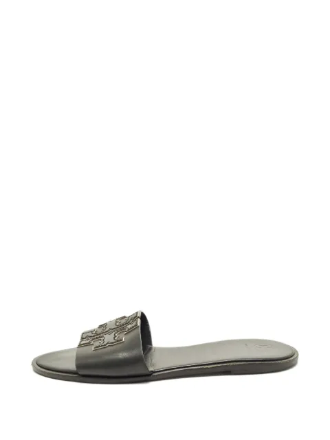 Tory Burch Double T slides Black 1337678