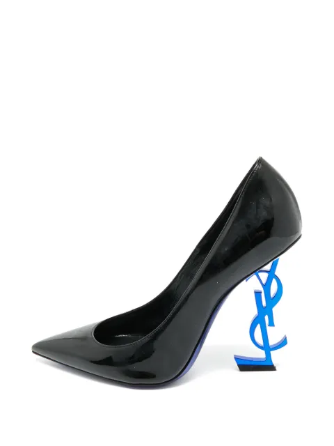 Saint Laurent Pre-Owned Opyum patent leather pumps Black 1278669