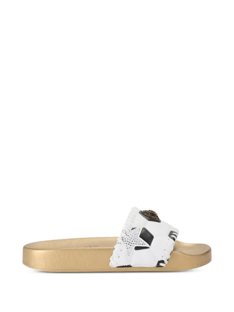 Kurt Geiger London Meena Eagle Soccer slides White 5855913089