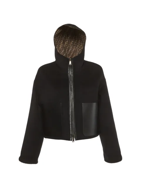 Fendi Pre-Owned Zucca Monogram reversible jacket Black 1280868