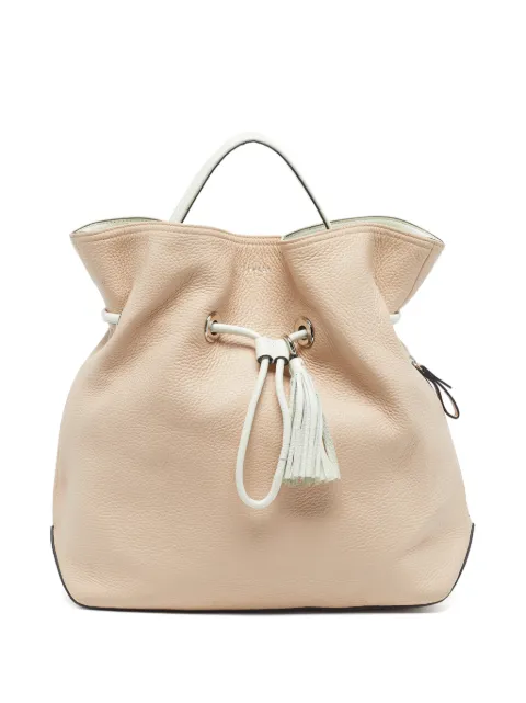 Lancel Drawstring bucket bag Neutrals 1303673