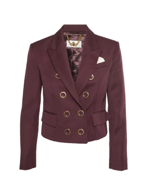 Elisabetta Franchi double-breasted blazer Red 1336830