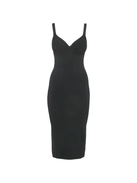 L'Agence Jimena strappy midi dress Black 1276377