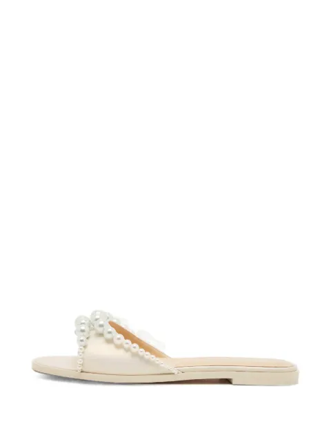 MACH & MACH Sirene pearl-embellished sandals White 1330977
