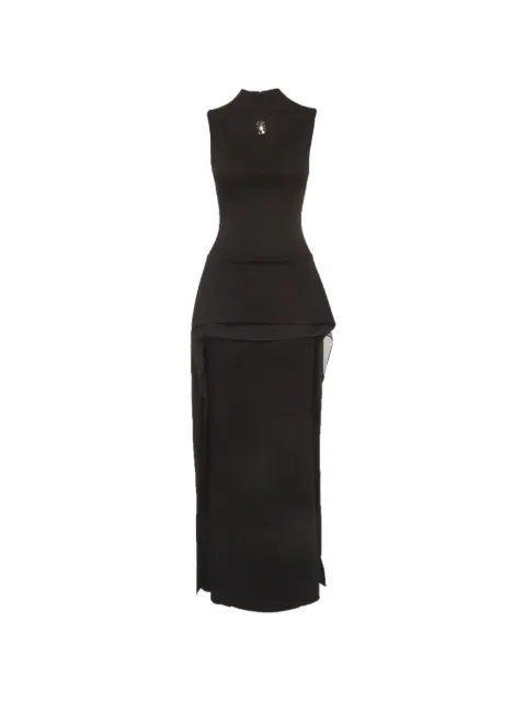 CHATS BY C.DAM Pietra sleeveless maxi dress Black 1336996