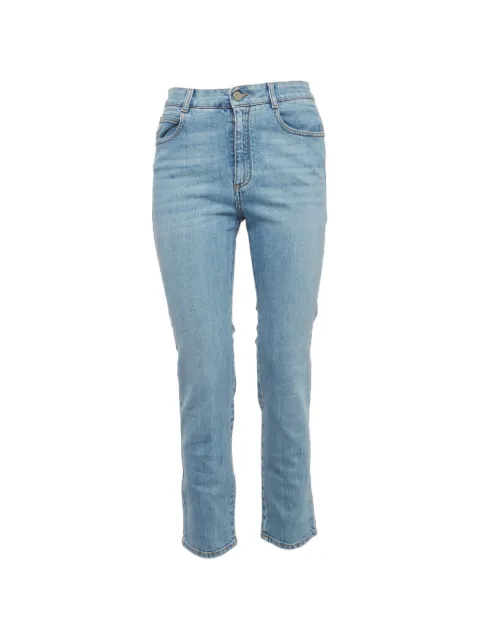 Stella McCartney Pre-Owned cropped skinny jeans Blue 1308569
