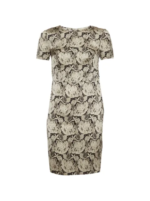 Stella McCartney Pre-Owned floral-print midi dress Neutrals 1308806