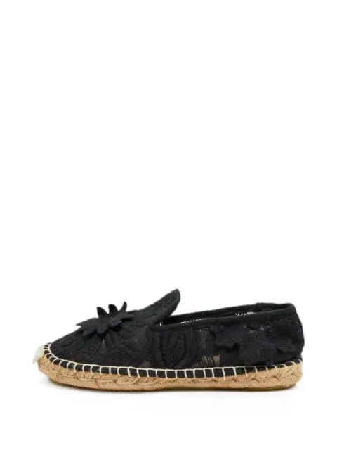 Tory Burch Jackie lace espadrilles Black 1315668