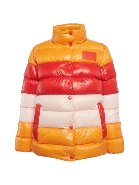 Burberry Pre-Owned detachable-sleeve puffer jacket Orange 1277581