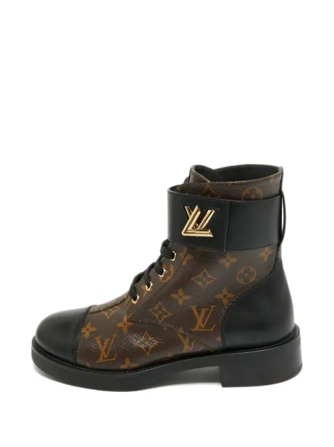 Louis Vuitton Pre-Owned Wonderland boots Brown 1326977