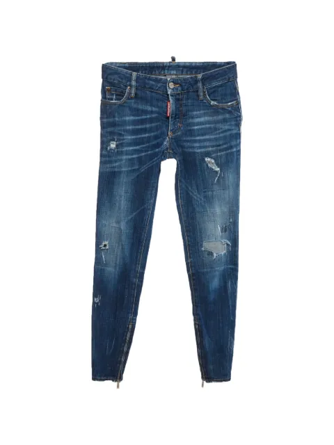 DSQUARED2 distressed skinny jeans Blue 1324630