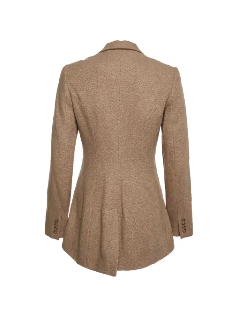 Ralph Lauren Vintage Cynthia herringbone blazer Neutrals 1347127
