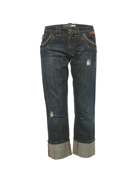 Sportmax Code mid-rise capri jeans Blue 1273862