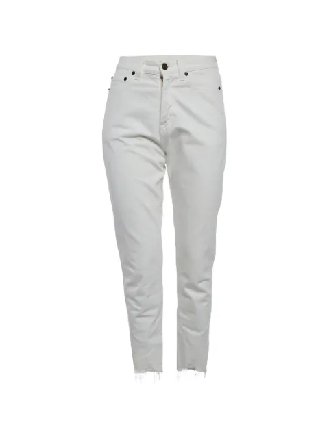 Saint Laurent Pre-Owned straight-fit jeans Neutrals 1287431