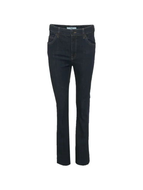 Prada Pre-Owned dark-wash denim jeans Blue 1267880