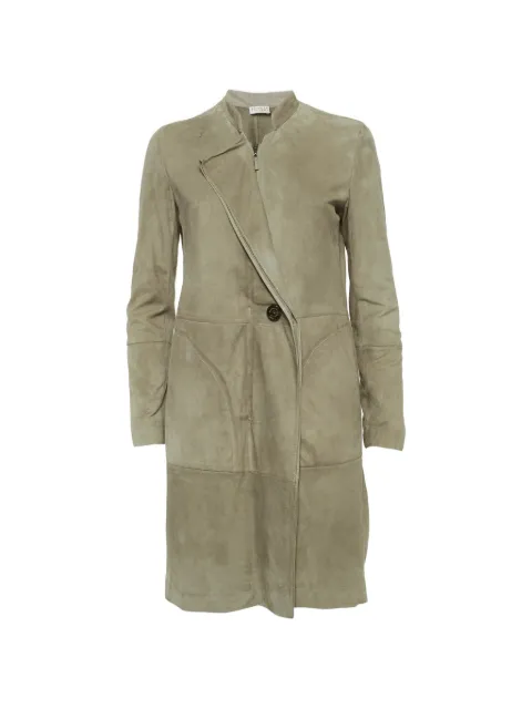 Brunello Cucinelli suede jacket Neutrals 1308558