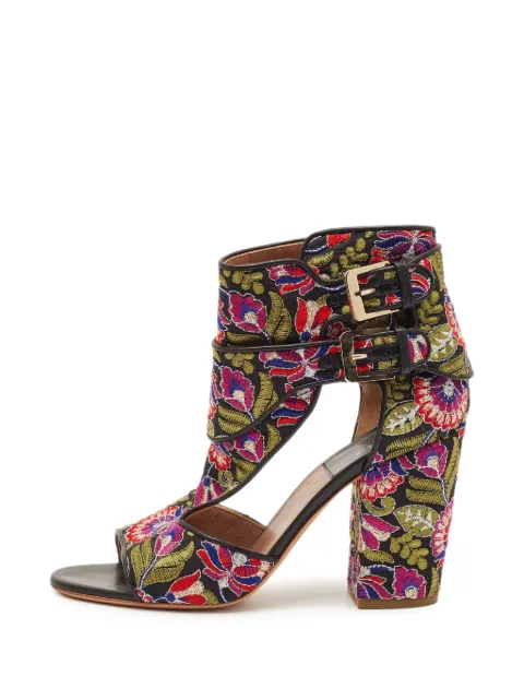 Laurence Dacade brocade cut-out ankle boots Black 1331788