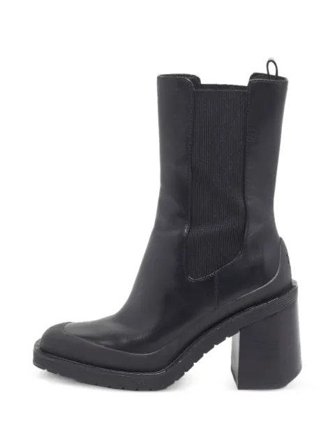 Tory Burch leather heel boots Black 1291401
