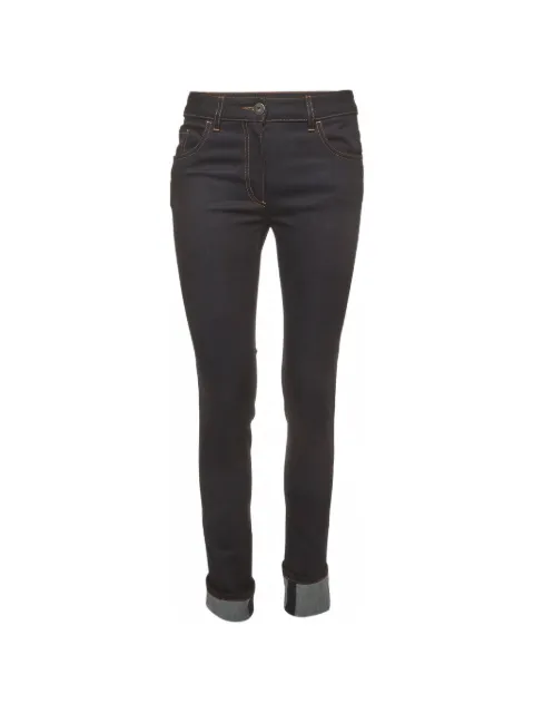 Prada Pre-Owned slim-straight jeans Blue 1361155
