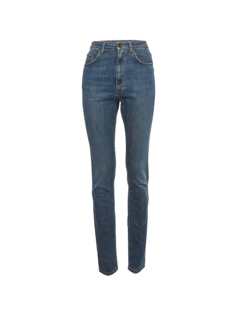 Saint Laurent Pre-Owned straight-fit jeans Blue 1292519