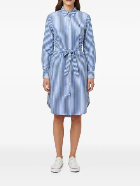 Polo Ralph Lauren Vintage striped belted midi dress Blue 1347940