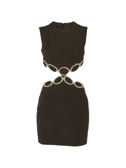 Valentino Garavani Pre-Owned cut-out detail mini dress Black 1309053